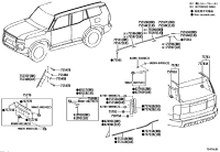 7554860030-FASTENER, WINDSHIELD OUTSIDE MOULDING, NO.1