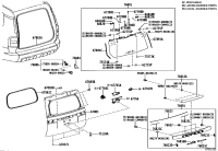 678820G020-WEATHERSTRIP, BACK DOOR, NO.2