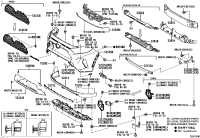 531120R440-GRILLE, RADIATOR, LOWER NO.1
