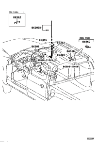 8630004070-ANTENNA ASSY, W/HOLDER