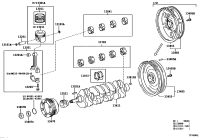 13470E0361-PULLEY ASSY, CRANKSHAFT