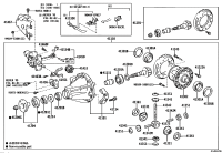 4111060B01-CARRIER ASSY, DIFFERENTIAL, REAR