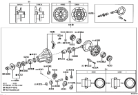 411103D262-CARRIER ASSY, DIFFERENTIAL, REAR