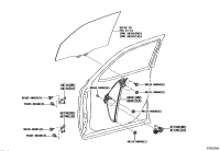 8572060410-MOTOR ASSY, POWER WINDOW REGULATOR, LH