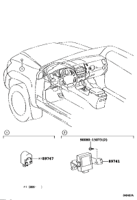 8974104010-RECEIVER, DOOR CONTROL