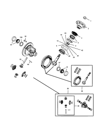 68393985AA-BEARING DRIVE PINION
