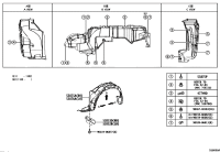 5387512550-LINER, FRONT FENDER, RH