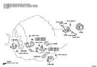1236130090-INSULATOR, ENGINE MOUNTING, FRONT