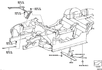 57533WAA01-BRACE, FLOOR PANEL, REAR
