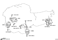 1236150280-INSULATOR, ENGINE MOUNTING, FRONT