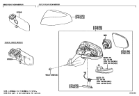 879100R510-MIRROR ASSY, OUTER REAR VIEW, RH