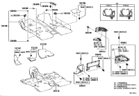 585100R110C0-CARPET ASSY, FRONT FLOOR, FRONT