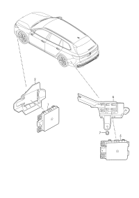 3JG907689-BRACKET,HARNESS