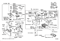 5881048451E0-BOX ASSY, CONSOLE