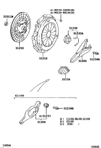 3120460101-FORK SUB-ASSY, CLUTCH RELEASE