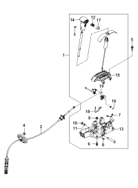 467501G000-INDICATOR ASSY-SHIFT LEVER