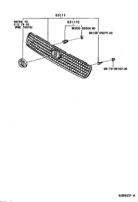 5310142010-GRILLE RADIATOR
