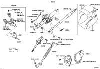 4522004010-SHAFT ASSY, STEERING INTERMEDIATE