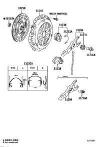 3121036350-COVER ASSY, CLUTCH