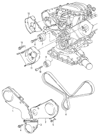 078109119D-TIMING BELT 253T/30M-PASSAT
