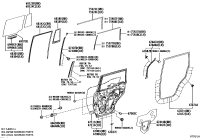 6700360600-PANEL SUB-ASSY, REAR DOOR, RH
