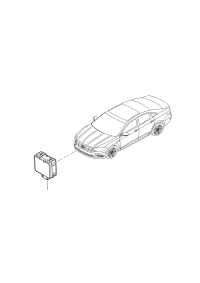 L3QF907561D-SENSOR ASSY-DISTANCE