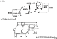 611310G020-PILLAR, FRONT BODY, UPPER OUTER RH