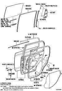 6700352482-PANEL SUB-ASSY, REAR DOOR, RH