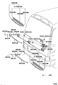 8515036010-LINK ASSY, WIPER