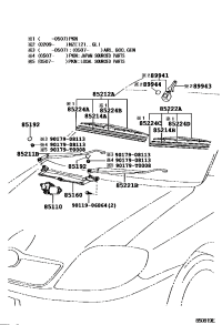8521112380-ARM FR WIPER RH