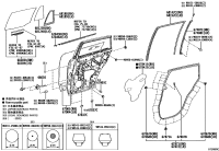 670030A061-PANEL SUB-ASSY, REAR DOOR, RH