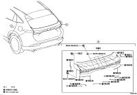 768010E341C1-GARNISH SUB-ASSY