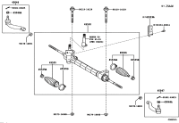 4551042060-GEAR ASSY, STEERING