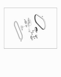 0019938896-V-RIBBED BELTS-VW(GOLF III)