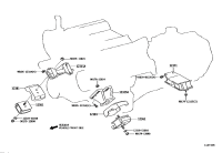1236151020-INSULATOR, ENGINE MOUNTING, FRONT
