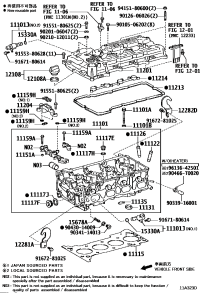 1111575052-GASKET, CYLINDER HEAD