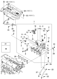 2831026360-MANIFOLD ASSY-INTAKE