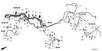 0146530GH00-SET,FR BRAKE HOSE