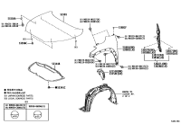 533410A050-INSULATOR, HOOD