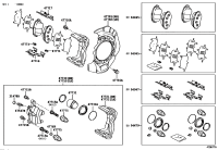 0446533250-PAD KIT, DISC BRAKE