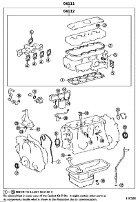 0411278081-GASKET KIT, ENGINE VALVE GRIND
