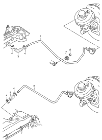 049133783-RADIATOR HOSE W124/E200/E220