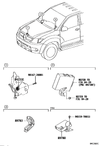 8978071030-COMPUTER ASSY, TRANSPONDER KEY