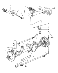 52088869AA-KNUCKLE, STEERING, LH