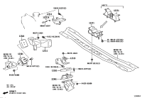 1237117140-INSULATOR, ENGINE MOUNTING, REAR NO.1