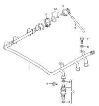 078133551E-INJECTOR,GASOLINE-JETTA IV