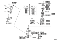 4813112A70-SPRING, FRONT COIL, LH