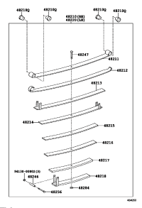 4821060B70-SPRING ASSY, REAR RH
