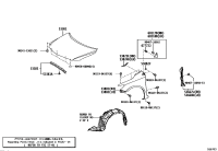 5330112A80-HOOD SUB-ASSY