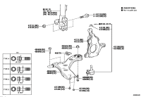 4320148020-KNUCKLE, STEERING, RH
